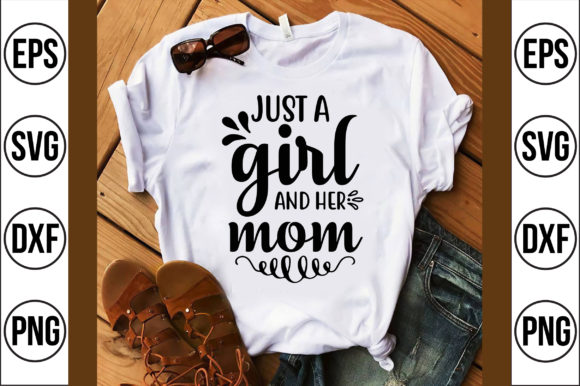 Just a Girl and Her Mom – A Thoughtful Embroidery Design for Heartfelt Projects